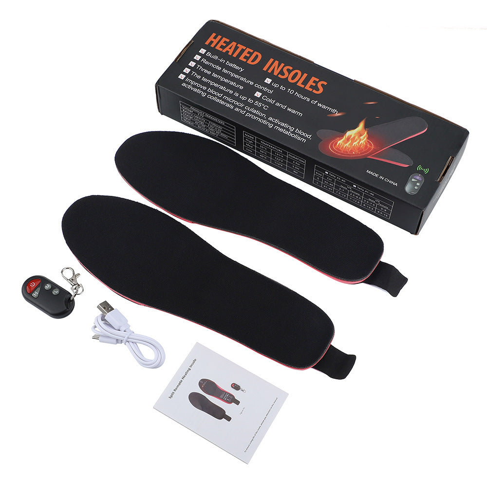 Heated Insoles For Men Women Rechargeable Heating Boot Insole Feet Warmer Pads Cut To Any Size Heating Electric Heated Insoles - Bellarte Enchanté Heated Insoles For Men Women Rechargeable Heating Boot Insole Feet Warmer Pads Cut To Any Size Heating Electric Heated Insoles
